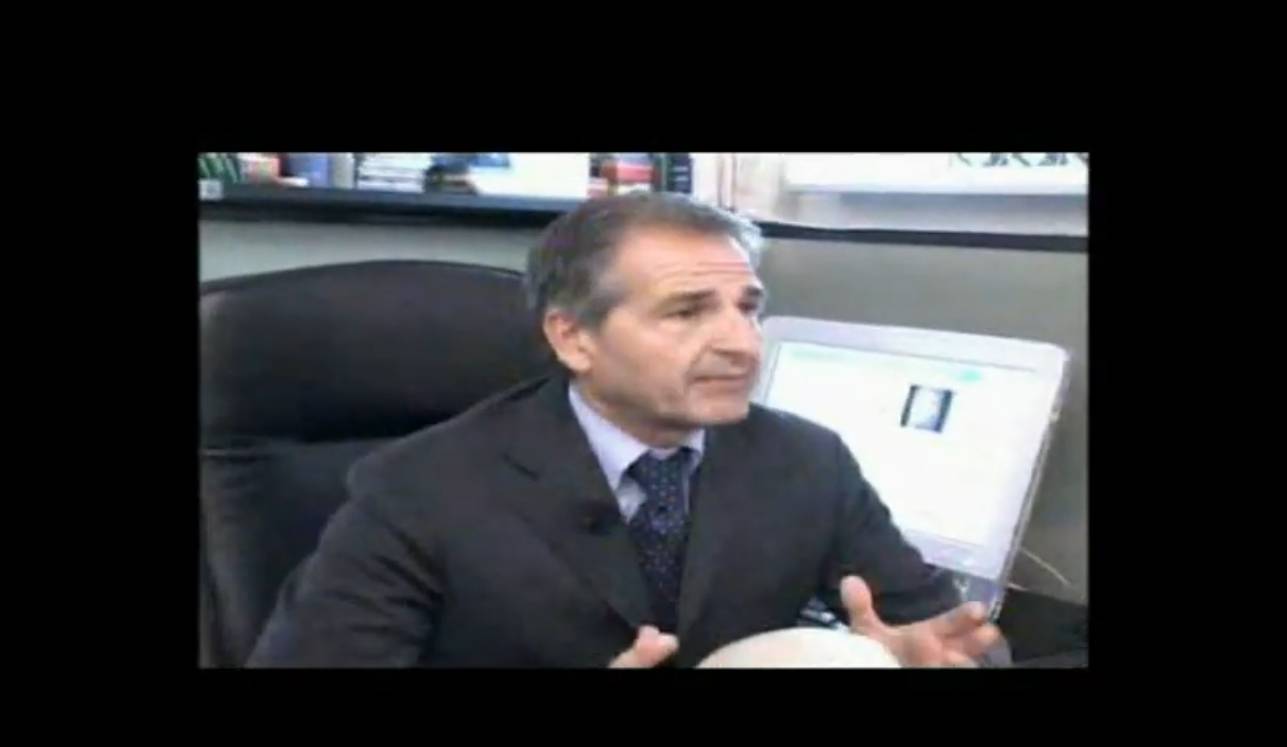 Intervista su Telelombardia - Professor Gottarelli con la tecnica della rinoplastica globale